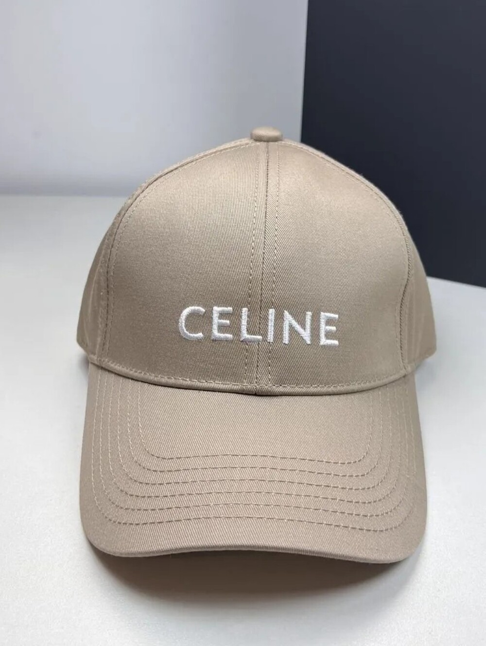 🔥NEW‼️CELINE Baseball Cap Hat w. White Logo - Men Women Unisex